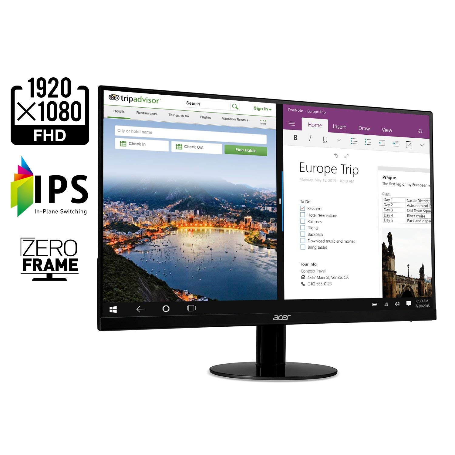 Acer SB220Q 21.5-inch Full HD IPS Monitor