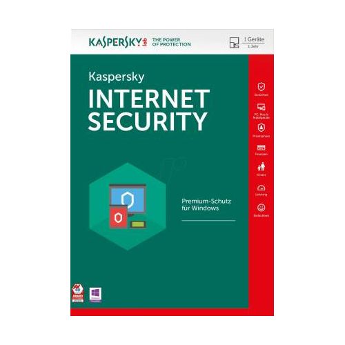 Kaspersky INTERNET SECURITY 1/3/5 PC 1 Year