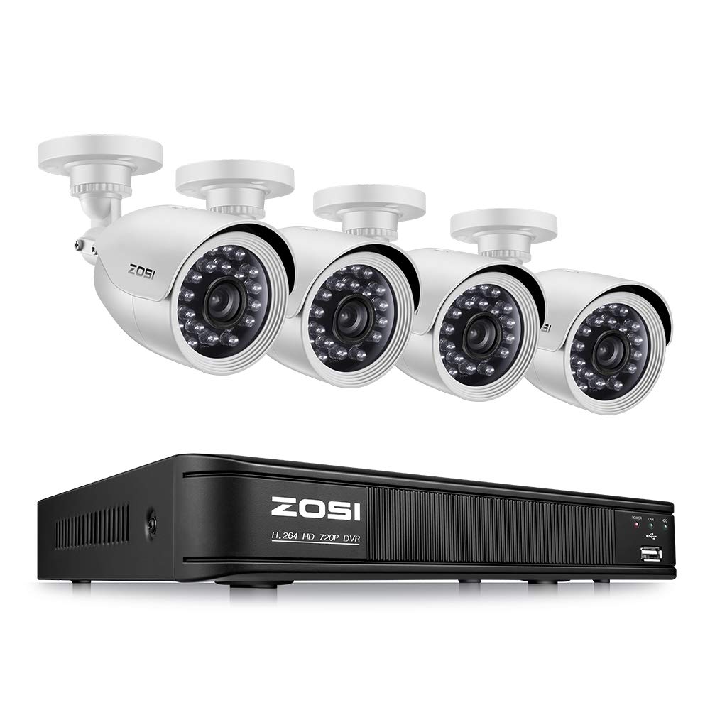 8-Channel Home Security Camera System,