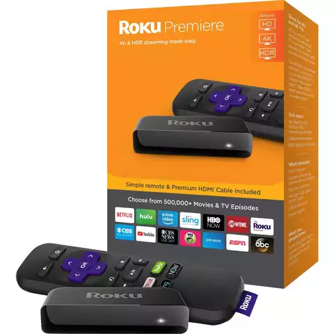 Roku Premiere 4K/HDR Streaming Media Player