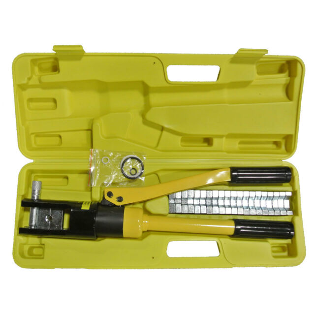 16 Ton Hydraulic Wire Terminal Crimper Cable Lug Crimping Tool