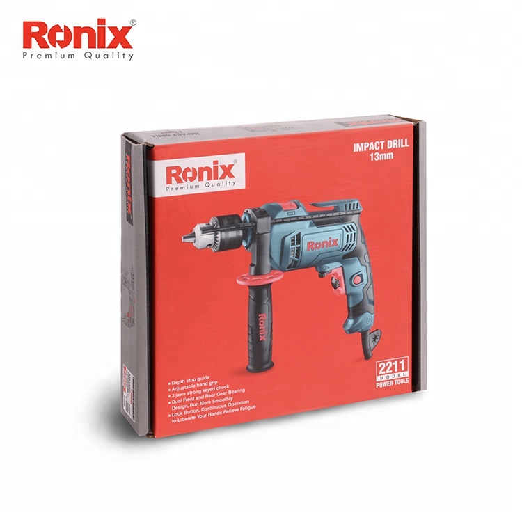 Ronix New 13mm Impact Drill 600W Impact Drill Tools Machine Model 2211