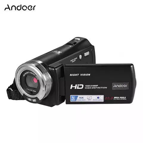 16x Full HD Digital Zoom Recording Video Camera