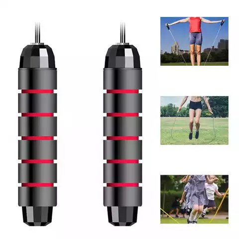 Adjustable Weighted Jump Rope Lose Weight Exercise Workout Corda De Pular High Speed Heavy Weight Bearing Skipping Rope