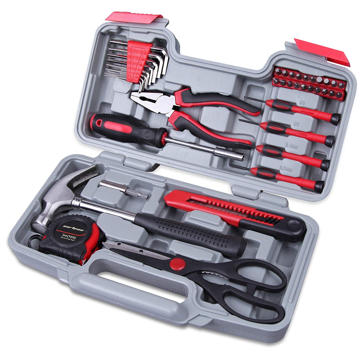 CARTMAN Red 39-Piece Cutting Plier and General Household Hand Tool