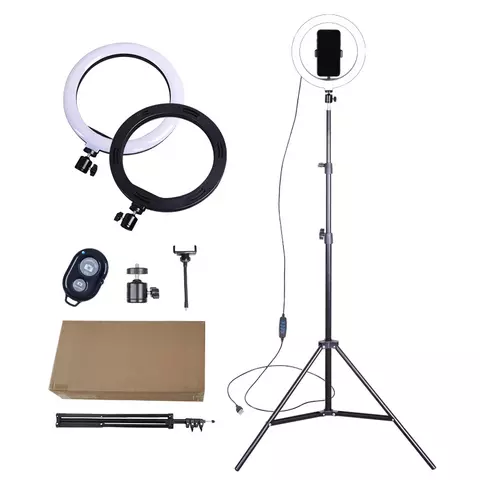 7.8’’Ring Light With Tripod Stand For YouTube Video & Makeup