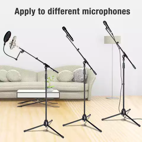 professional tripod adjustable boom studio microphone stand professiona