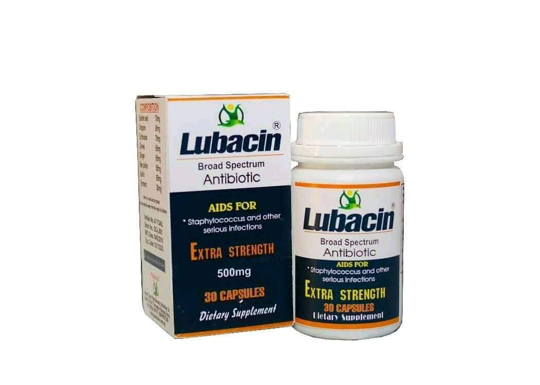 Treat staph permanently with LUBACIN CAPSULE