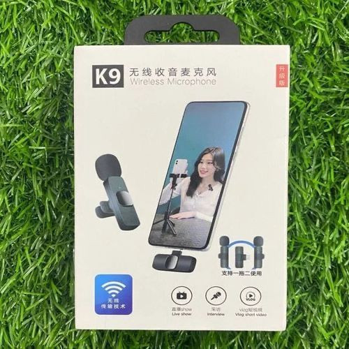 K9 Dual Wireless Microphone For IPhone