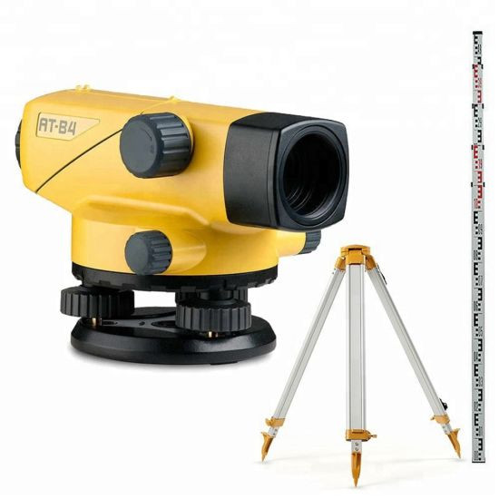 Topcon 32x Automatic Level AT-B2 - 2110220B0 with Tripod and Levelling Staff
