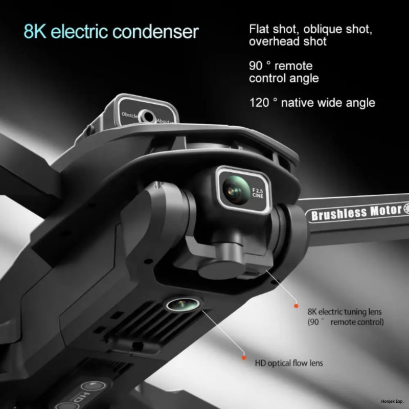 V168 MAX PRO Professional GPS Drone – 8K Dual Camera