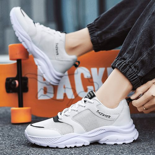 Flangesio Trendy Men Sneakers Comfy Soft Designer Sports Shoes