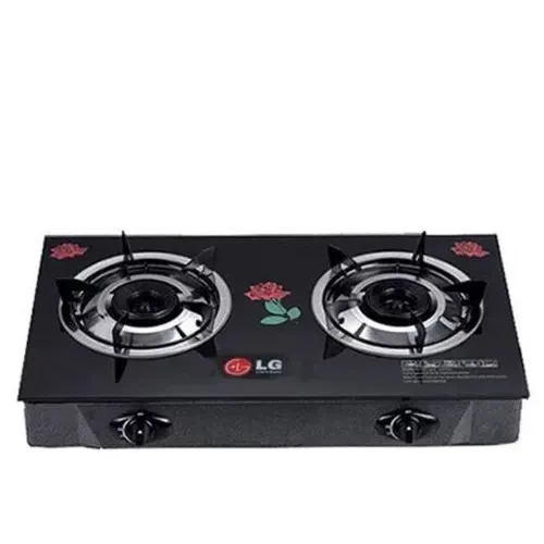 LG Table Top Glass Gas Cooker - Two Burner
