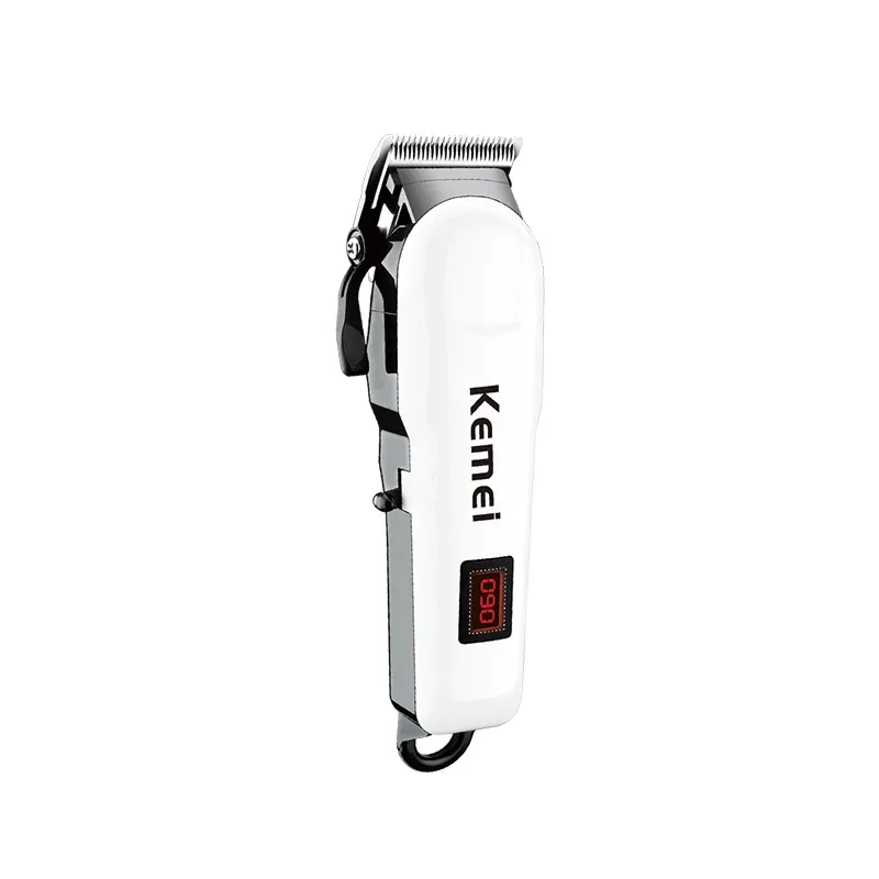 Kemei Electric Hair Clipper KM-809A Barber Trimmer With LCD