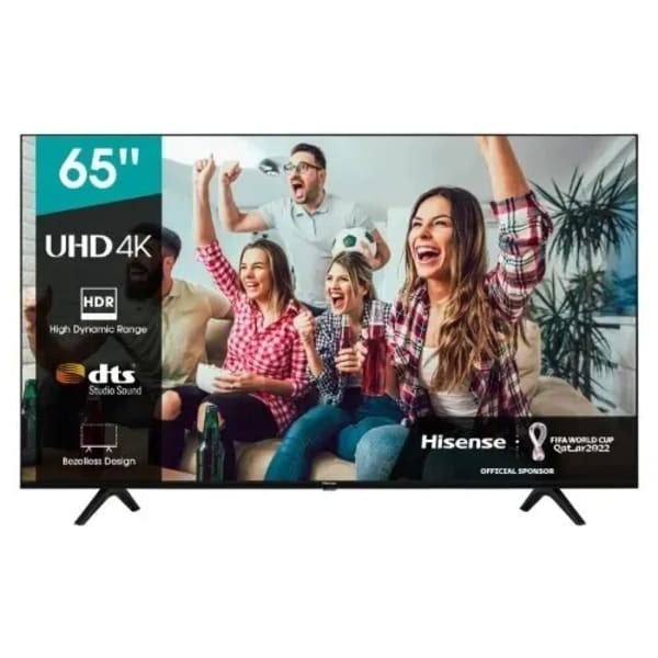 Hisense Tv 65a6k 65" Uhd 4k Smart Tv, 3 Hdmi, 2 Usb, 1 Av