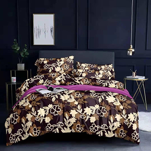 Quality Flowered European Cotton Bedsheet(Complete Set)