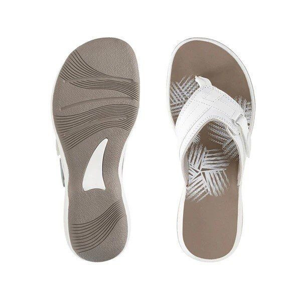 Casual flip flops beach shoes, size37
