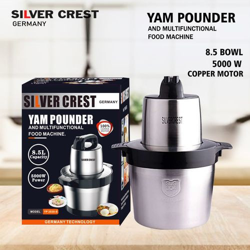 Silver Crest 8.5 Litres Stainless Electric Yam Pounding Machine