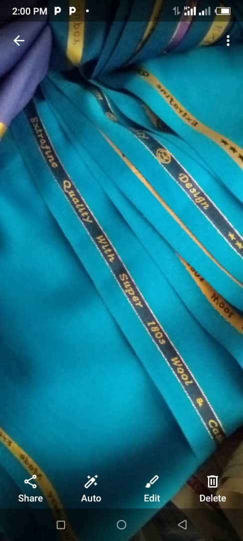 Senator Material -cashmere Wool